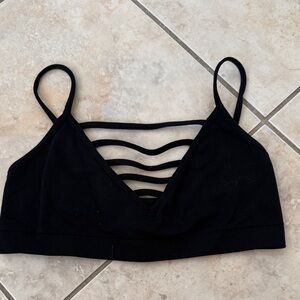 Black Strappy Bralette